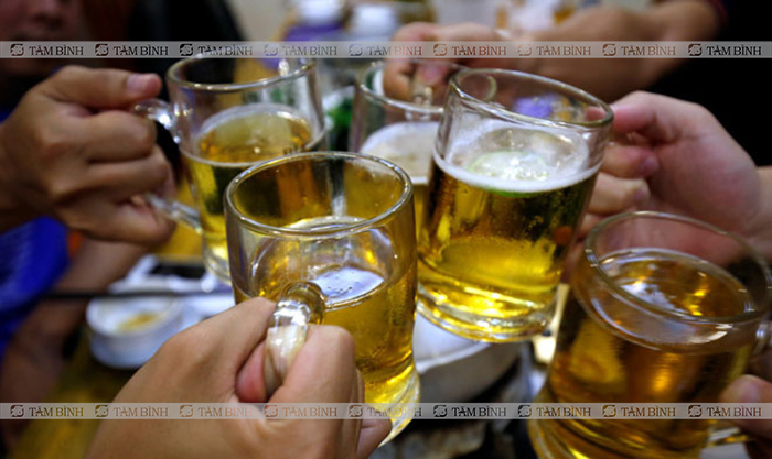 Uống nhiều rượu bia là nguyên nhân dẫn đến tình trạng gan nhiễm mỡ